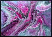 Duży nowoczesny obraz abstrakcja 50x70 cm ręcznie malowany na płótnie 