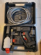 Akumulatorowa myjka ciśnieniowa NOWA, bateria, zasilacz+akcesoria.