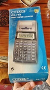 Citizen cx-77b kalkulator printer