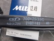 2x Dętka rowerowa Mitas / CST 28" - 700x28c-32c zawór samochodowy AUTO 40mm