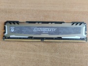 Pamięć RAM Crucial Ballistix Sport LT Gray 8GB DDR4 2400MHz (BLS8G4D240FSB)