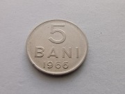 Rumunia 5 bani 1966