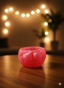 Organizer na pędzelki kosmetyczne z żywicy epoksydowej. 