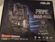 Płyta główna ASUS PRIME B450-PLUS na sprzedaż również RAM i procesor!