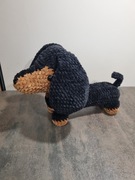 Jamniczek na szydełku