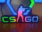 Lampka LED dekoracyjna –CS GO – podświetlana 3D