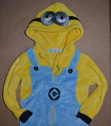 2^ Minionek Minions strój przebranie piżama 5/6 Lat_ 110/116 cm
