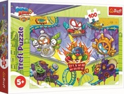 Trefl 16507 Zwariowane Super Zings puzzle 100 elementów