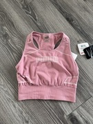 Nowy z metkami Crop Top Frau Puma Evostripe Evoknit Rozmiar M