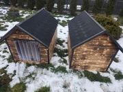 BUDA Sprzedam nowe budy ocieplane z wiatrołapem duże 