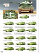 Kalkomania T-34-85 radziecki czołg skala 1/35 