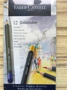 Kredki ołówkowe FABER CASTELL Goldfaber 12 kol.