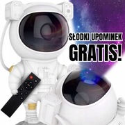 PROJEKTOR GWIAZD RZUTNIK LAMPKA NOCNA ASTRONAUTA 