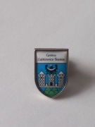 Herb miasta i gmina Ząbkowice Śląskie przypinka pin odznaka wpinka