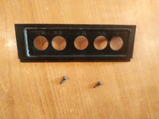 UNITRA ZRK radiomagnetofon RMS 404 osłona gniazd plastik 