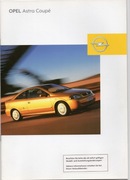 Opel Astra Coupe 2003 prospekt niemiecki