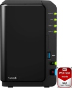Serwer NAS Synology DS216+ 4GB RAM z dyskiem WD RED 4TB
