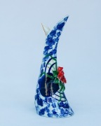 Porcelanowy wazon BF, Z.Buksowicz, „Steatyt” Katowice, vintage PRL, 60te