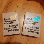 Słownik naukowo-techniczny polsko-angielski i angielsko-polski 