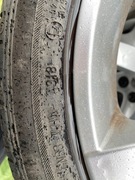 Opony Bravuris z felgami Borbet 215/45/17 letnie