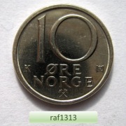 Norwegia - 1987 - 10 ore