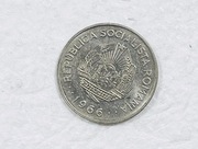 Moneta 1 LEU LEJ 1966 Rumunia
