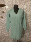 Zielony pistacjowy sweter biust 100/110 turecki