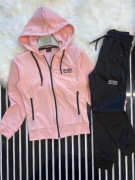 Stylowy komplet dziecięcy HUGO BOSS–bluza z kapturem, spodnie dresowe 164cm