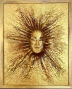 „Słońce zmęczone upałem” obraz strukturalny