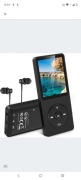 Odtwarzacz MP3 AGPTEK, 8 GB z ekranem 1.8 cala, czarny Nowy