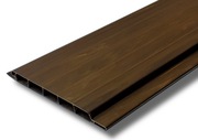 PANELE PANEL PCV orzech PODBITKA dachowa boazeria 