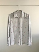 Koszula biała w geometryczne wzory Orsay