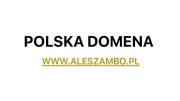 Polska domena www.aleszambo.pl