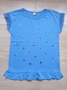 TU ŚLICZNA BLUZKA CEKINY 8-9 LAT 134