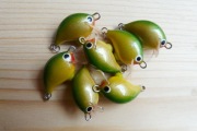Wobler tonący hand made 3 cm 2,2g rękodzieło.