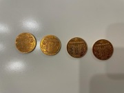 Guldeny gdańskie 5 , 10 , 15 ,20 z 2008 roku.