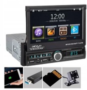 Radio Samochodowe 1DIN 7''Elektrycznie Wysuwany Ekran