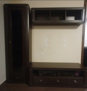 Meble Wójcik Venti szafka rtv, półka, witryna