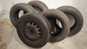 Zestaw: 4 Opony letnie Dębica 195/65 R15 + Koło zapasowe (5x114.3). Okazja!