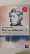 Ponad słowami 2. Maturalne karty pracy 