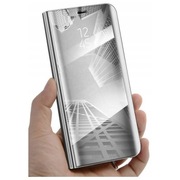 Zamykane Etui Cover Do Huawei Y6P Smart Z Srebrny