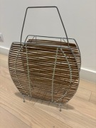 Stojak na gazety gazetnik PRL