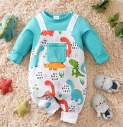 Pajacyk niemowlęcy dinozaur