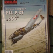 Mały Modelarz 4-5/04 PZL P-37 Łoś +lasery