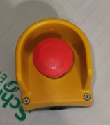 Wyłącznik awaryjny w kasetce Siemens 3SB3801-0DF3, dwa styki NC