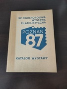 Katalog wystawy Filatelistycznej Poznań 87' PRL 