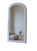 PIĘKNE WIELKIE BIAŁE KLASYCZNE LUSTRO SUPER RAMA