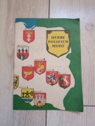 Kolorowanka Herby polskich miast PRL