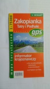 Zakopianka Tatry i Podhale mapa turyst. 1: 75 000
