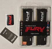 DDR5 Kingston FURY 64GB (2x32GB) 5600MHz CL36 Beast RGB EXPO